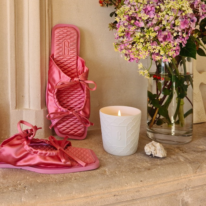 How do we make our candle's Limoges porcelaine tumbler?